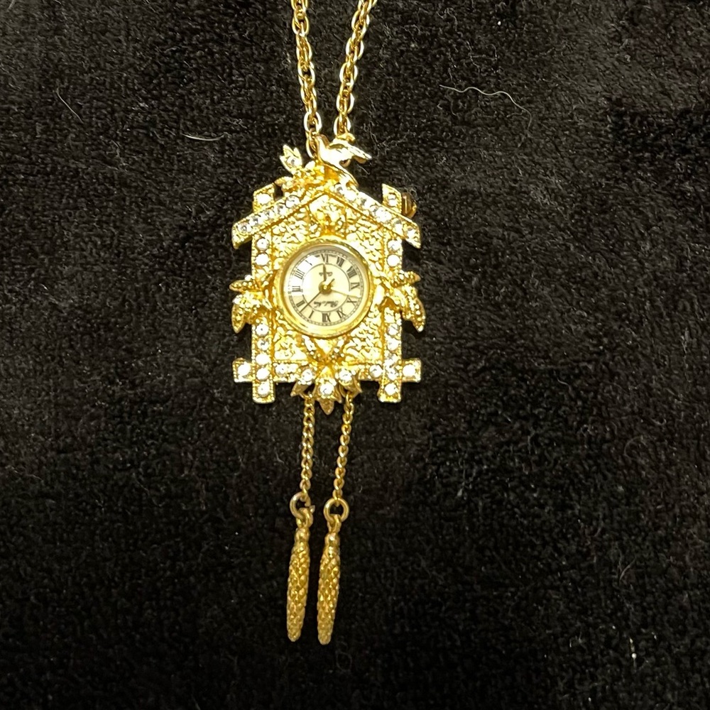 Cute Watch Necklace